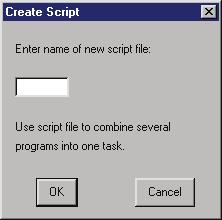 152 Creating and Executing a Script File 4 Chapter 9 Creating and Executing a Script File You may want to execute two or more saved SAS/ASSIST tasks in succession.
