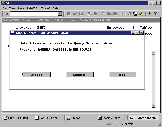 168 Updating a Query Manager 4 Chapter 10 To display a subset of the data, from the Browse window, select Where from the Search menu, specify a WHERE clause, and select OK.