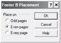 7 Click the Close button. You ll notice that the current page number is displayed together with the total number of pages.