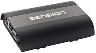 1. INTRODUCTION The Dension Gateway 500S BT lets you connect your USB flash drive, ipod and iphone to your original car radio, providing music playback and menu based control through your vehicle s
