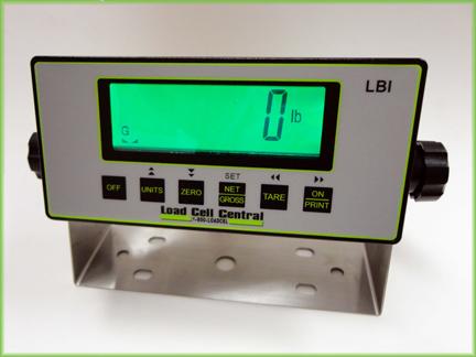 Digital Weight Indicator Setup / Operation Manual Load Cell Central follows a policy of