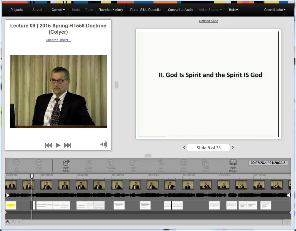 Step 4: Editing Presentations in MyMediasite Go to: http://media.dbq.edu/mediasite/mymediasite. Please note: editing will not work in Chrome. Use Firefox, Internet Explorer, or Safari.
