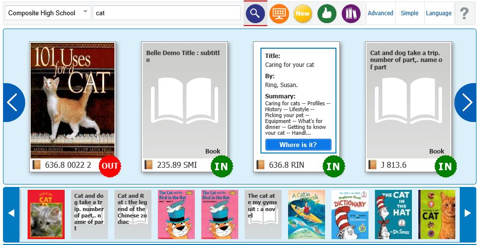 New Books Series Title Kiosk/Pictorial Recommended Books 10. Click on Kids link in the search bar. 11. To search for an item in your library select your library if not already selected. 12.