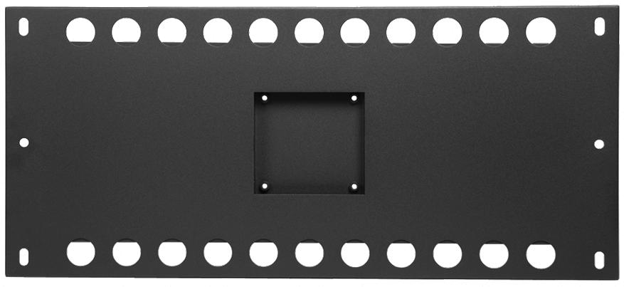 ) Adapter plate for use in ceiling mounting PMCL537A and PMCL542A monitors Suggested Secure to PMCL mount using 10-32 x 0.