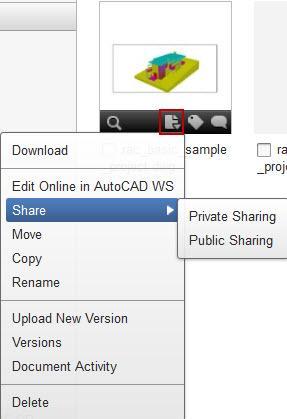 Also, notice the share option. 2 Click public sharing and turn public sharing on.
