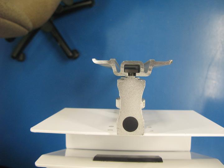 Please contact Amico Accessories for spare parts at (1-877-264-2697) WARNING The CPU mount can be mounted anywhere at any height on the rail. However, DO NOT mount anywhere above a patient s head.