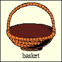 Drag the basket symbol onto the diagram and place it to the left of the rectangle. 3.
