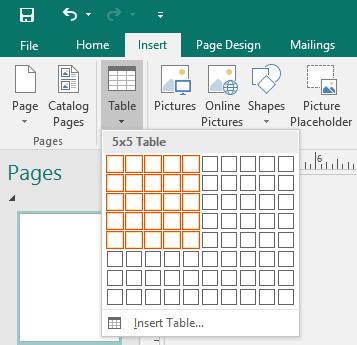 Microsoft Publisher 2016 Foundation - Page 115 Use the grid to create a