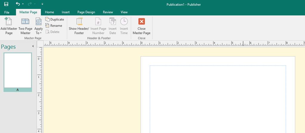 Microsoft Publisher 2016 Foundation - Page 124 Click on the Add