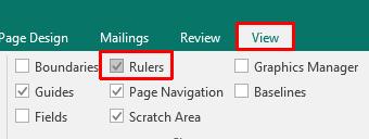 Microsoft Publisher 2016 Foundation - Page 82 Arranging Objects Displaying the Rulers Open a publication called Arranging objects.