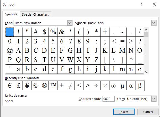 Microsoft Publisher 2016 Foundation - Page 32 The Symbol dialog box will be displayed.