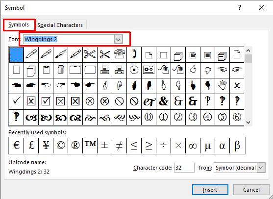 Microsoft Publisher 2016 Foundation - Page 33 Click on the Insert button. This will insert the symbol into your publication text box.
