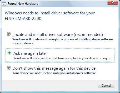 3. To install Printer Driver (1) Log-in as Administrator or with the