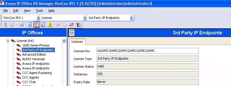 5. Configure Avaya IP Office This section provides the procedures for configuring Avaya IP Office.