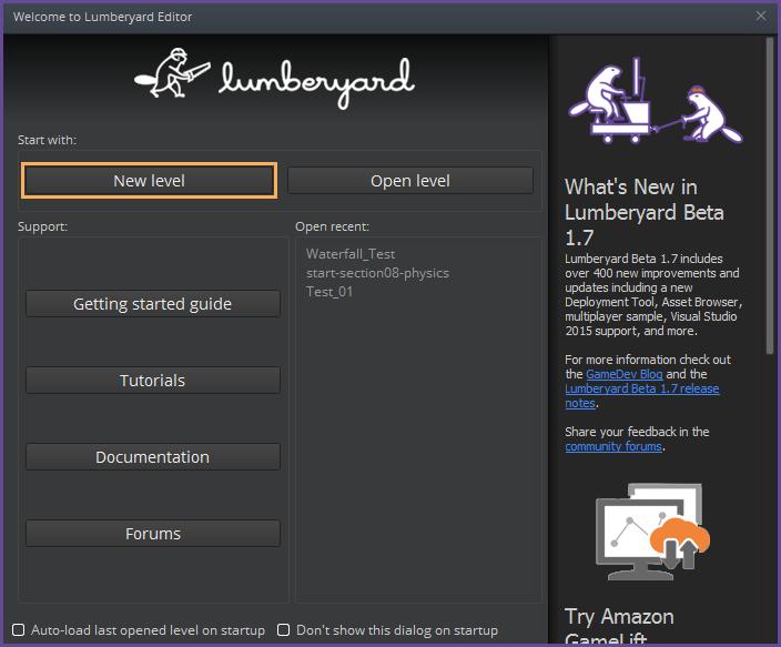 Tutorial: Understanding the Lumberyard Interface This tutorial walks you through a basic overview of the Interface.