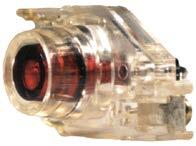 Voltage 36087 12 VDC 1 Pilot Light - Large ed neon light, 22 mm diameter, for use with 6, 8, 10 and 12 button enclosures.