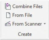5 1. Creating PDF Create PDF files inside Power PDF Use File > Open > Browse, set All Files as file type and choose one or more non-pdf files whose types are supported by the program.