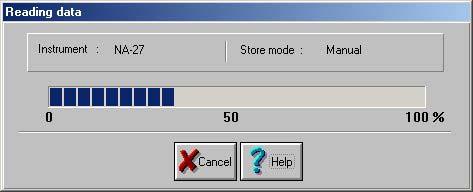 Select the start memory location and the end memory location. (See Fig. 3) Click OK to accept. Fig. 3: Memory location selection box 11.