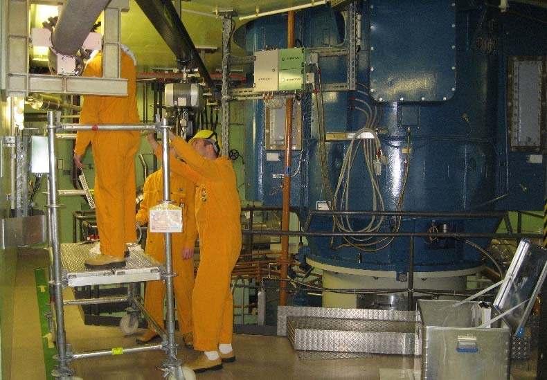 Field Test in a Nuclear Power Station Test of
