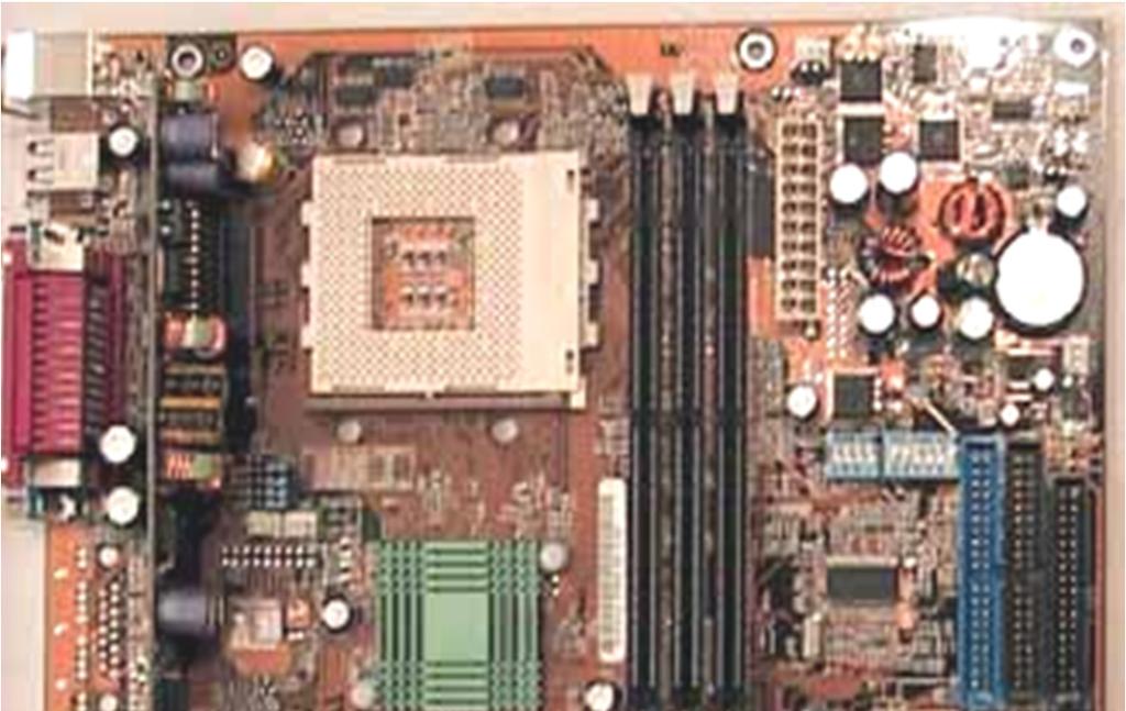 The Hardware (the motherboard) CPU