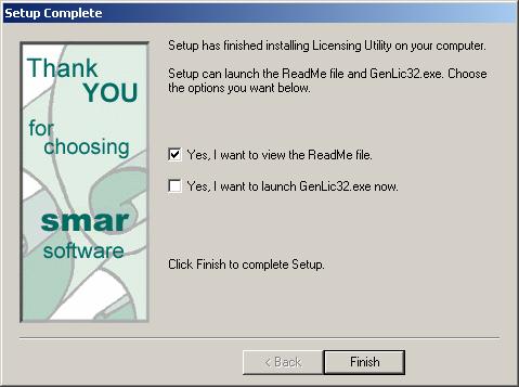 You must now run the License Utility and register your software license in order to use ProcessView or any of its components.