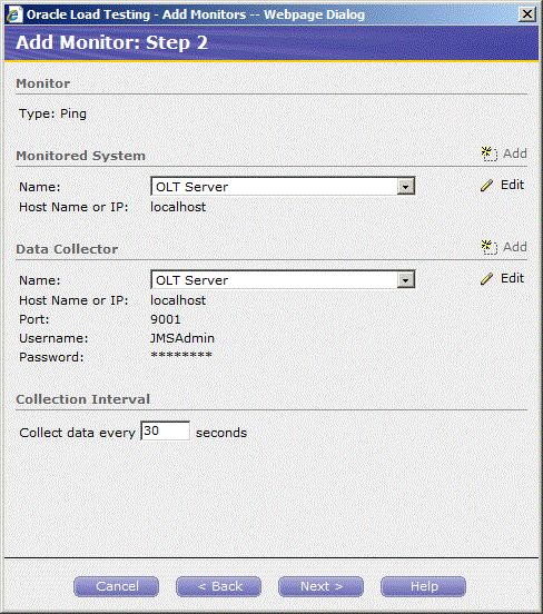 Example 2: Adding Data Sources Figure 4 7 Add Monitors Step 1 with Data Sources Expanded 7.