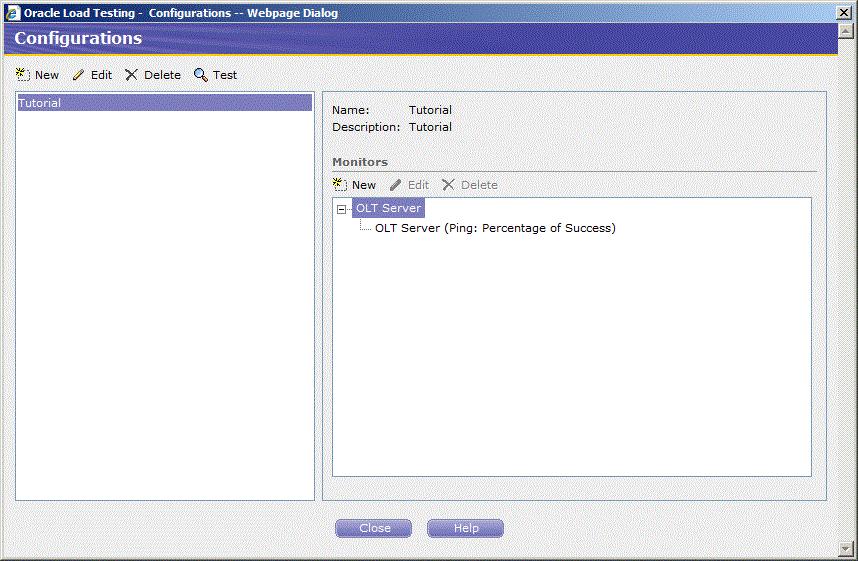 Example 2: Adding Data Sources Figure 4 10 Configurations Dialog Box with