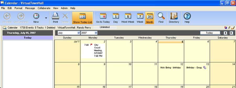 Click on your personal calendar, then click Collaborate - Permissions,