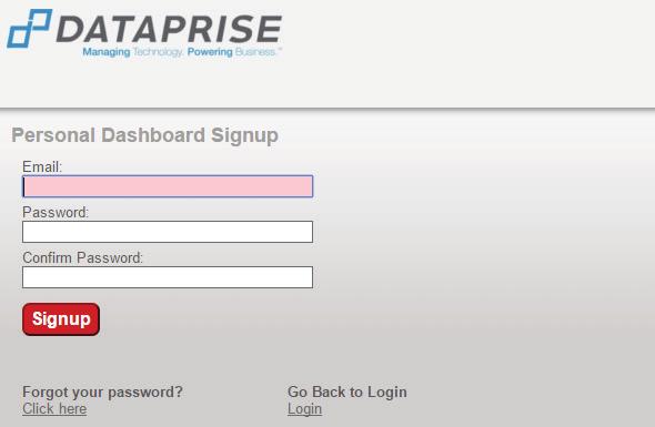 control console. You can visit your dashboard to review and retrieve quarantined messages by logging into antispam.dataprise.