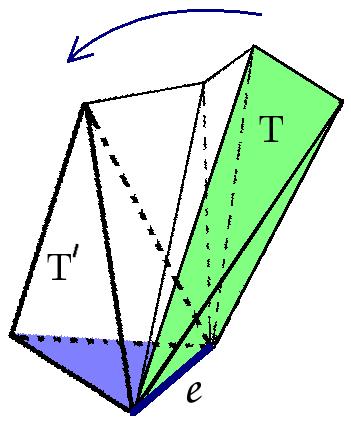 Definition 7 (Shell of a grounded edge (section-vertex)) For R R 0, the shell of a grounded edge (section-vertex) e is defined as the tetrahedra of R which contain e.