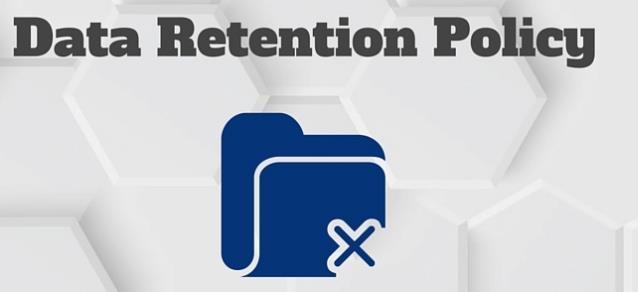 Data Retention Establishing a Data Retention Policy Establish data classes Classify