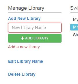 16 LMS User Guide Managing Libraries A Library is the main repository for all of the content. It contains books that contain pages that contain panels. 1. Click Library. 2.