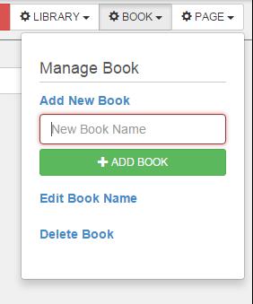 22 LMS User Guide 2. Enter the New Book Name. 3. Click +Add Book.