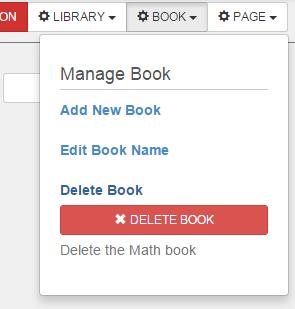 LMS User Guide 23 Delete a Book 1. Select the book. 2. Select Delete Book from Book.