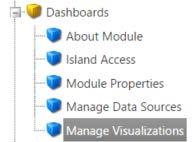 10 Dashboards Administrator's Guide Part Two: Creating the Visualization The second part of creating a dashboard is creating a visualization to display the data from your data source.