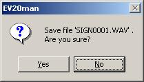Step 6. Click the OK button. A dialog box is displayed. Step 7.