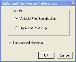 Setting up Optimized Mail Merge Tools Letters and Mailings Optimized