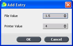 Add Add Entry File Value Printer