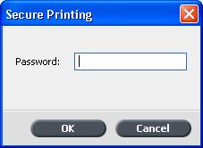 Print Driver locked Print