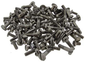 50 Nickel screws made 100pcs S37422 Spectacle Screws, Nickel PACK*100 9.