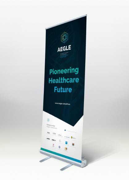 6. Rollup This promotional tool is strategic for AEGLE s dissemination in specific events with an institutional purpose (project
