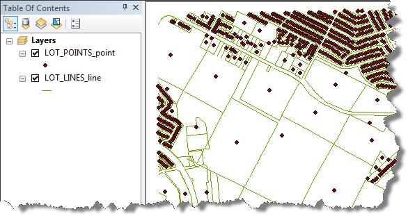 Add the data to ArcMap 1.