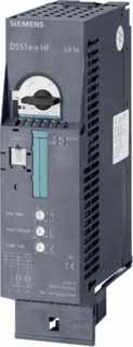 4 to 16 A available With combination of starter circuit breaker, electronic overload protection (parameterizable), and contactor or soft starter Power bus up to 50 A Upper and lower current limits