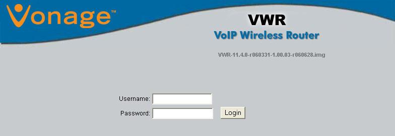 Login Open a web browser such as Internet Explorer and enter the IP address (e.g. 192.168.15.