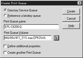 Note: Since your clients need the print queue name you set