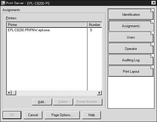 10. Double-click the Print Server Object icon in the NetWare Administrator screen. 11.