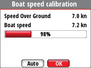Use SOG as boat speed If boat speed is not available from a paddle wheel sensor, it is possible to use speed over ground from a GPS.