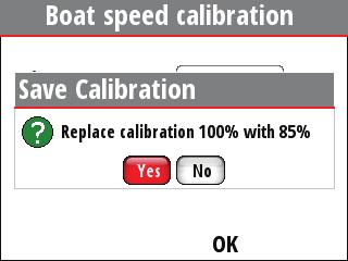 A X B Start Run 1 Stop Run 1 Stop Run 2 Start Run 3 Start Run 2 End Calibration As the boat passes marks A and B on each run, instruct the system to start (Start Run) and stop