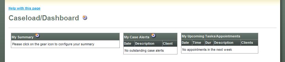 Case Alert Wizard The case alert wizard allows an administrator to create different case