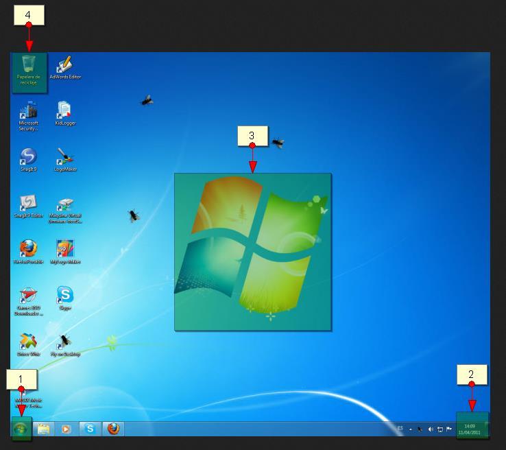 A. Option 1, using the Windows icon and later selecting the option to switch off the computer B.
